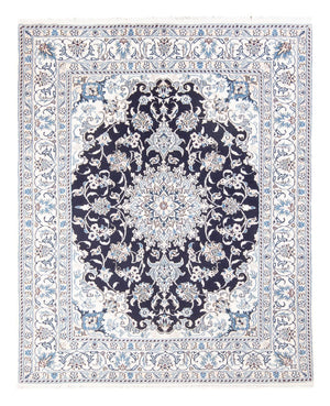 Perserteppich - Nain - Royal - 190 x 149 cm - dunkelblau