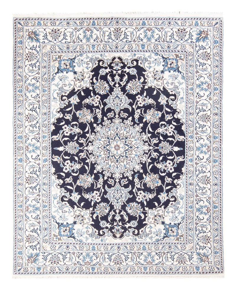 Perserteppich - Nain - Royal - 190 x 149 cm - dunkelblau