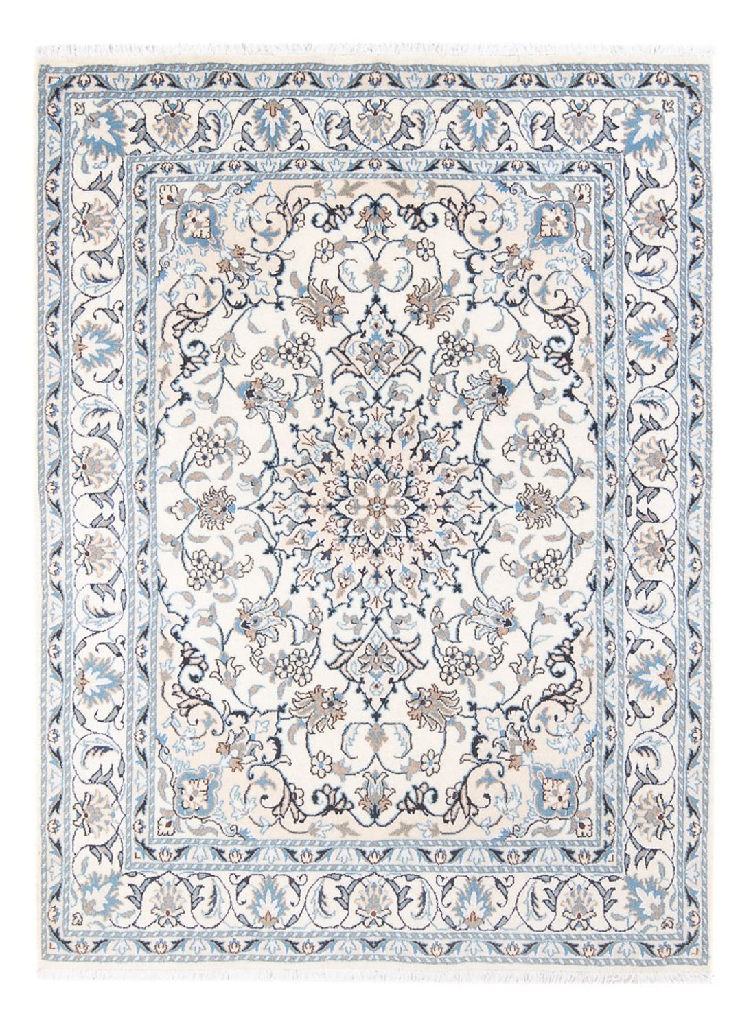 Perserteppich - Nain - Royal - 200 x 148 cm - creme