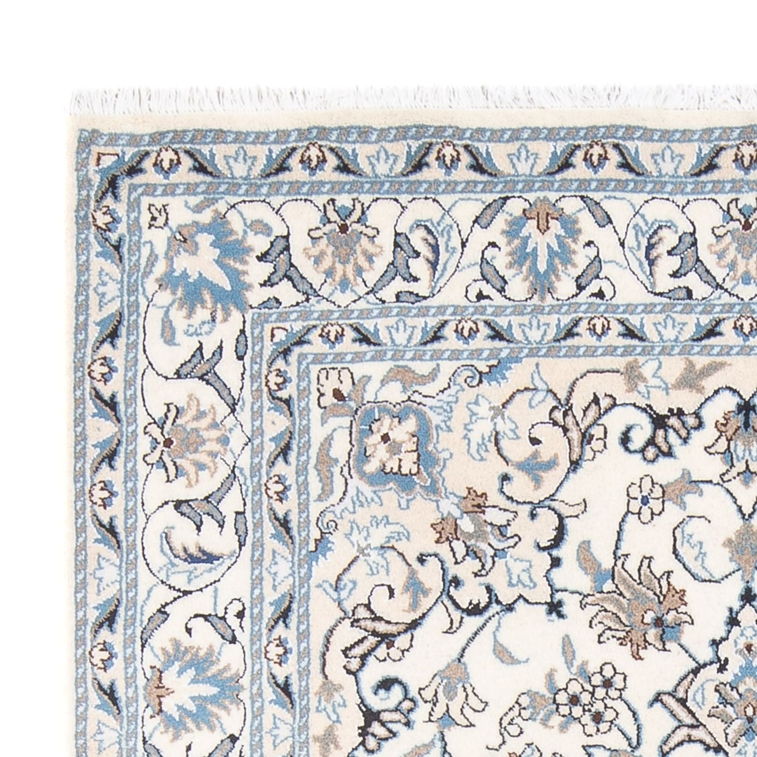 Perserteppich - Nain - Royal - 200 x 148 cm - creme