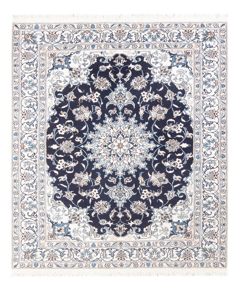 Perserteppich - Nain - Royal - 194 x 145 cm - dunkelblau