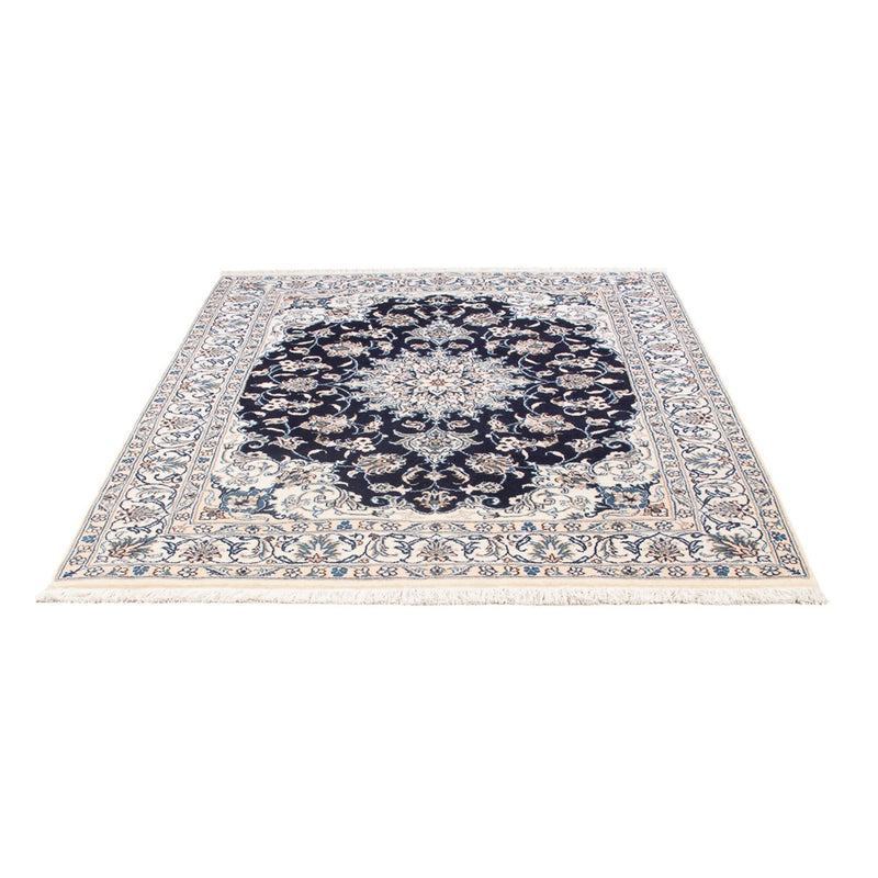 Perserteppich - Nain - Royal - 194 x 145 cm - dunkelblau