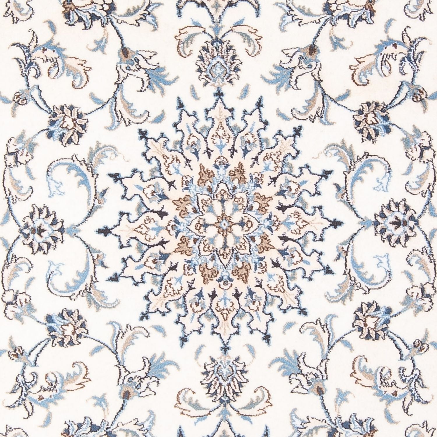 Perserteppich - Nain - Royal - 210 x 144 cm - creme