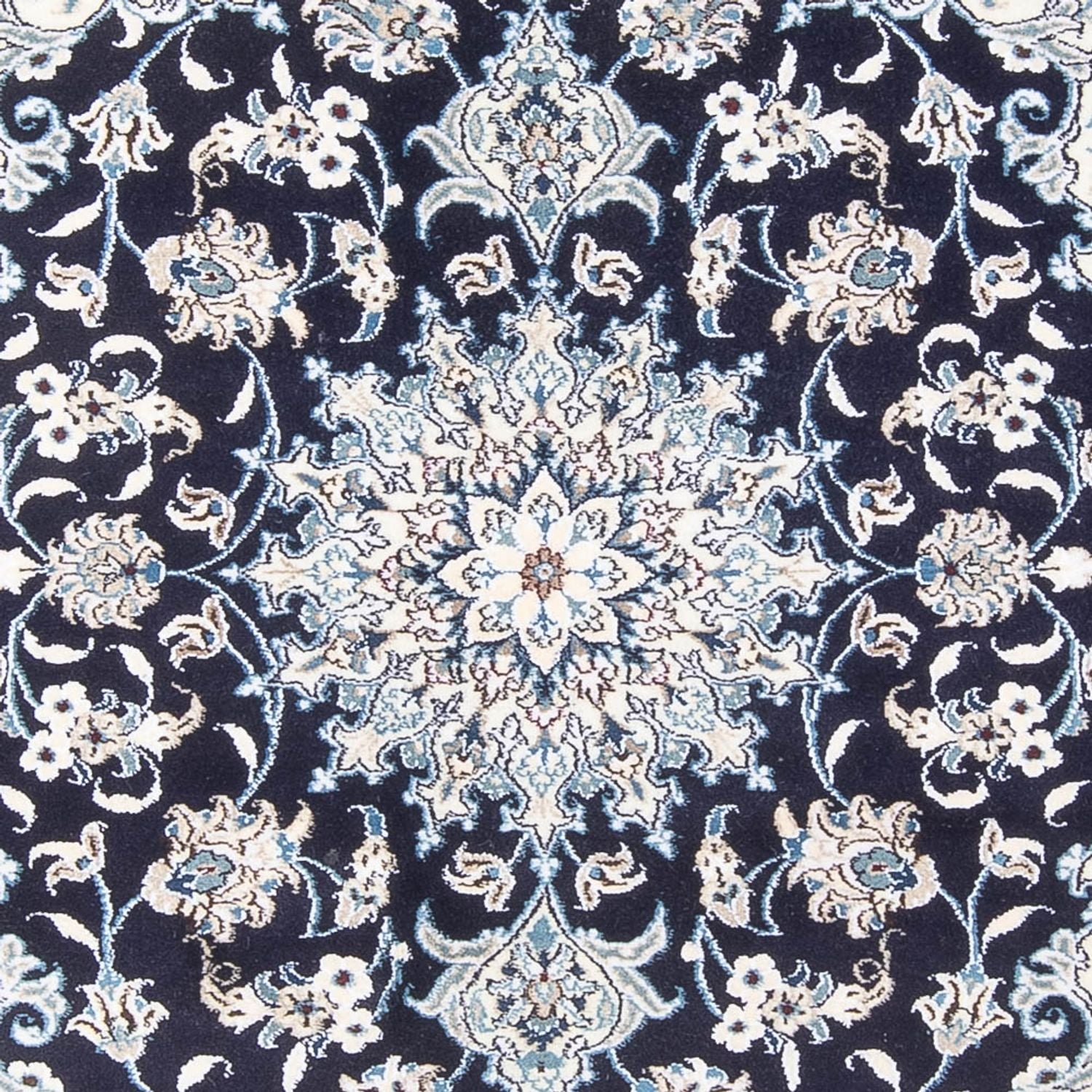 Perserteppich - Nain - Royal - 205 x 146 cm - dunkelblau