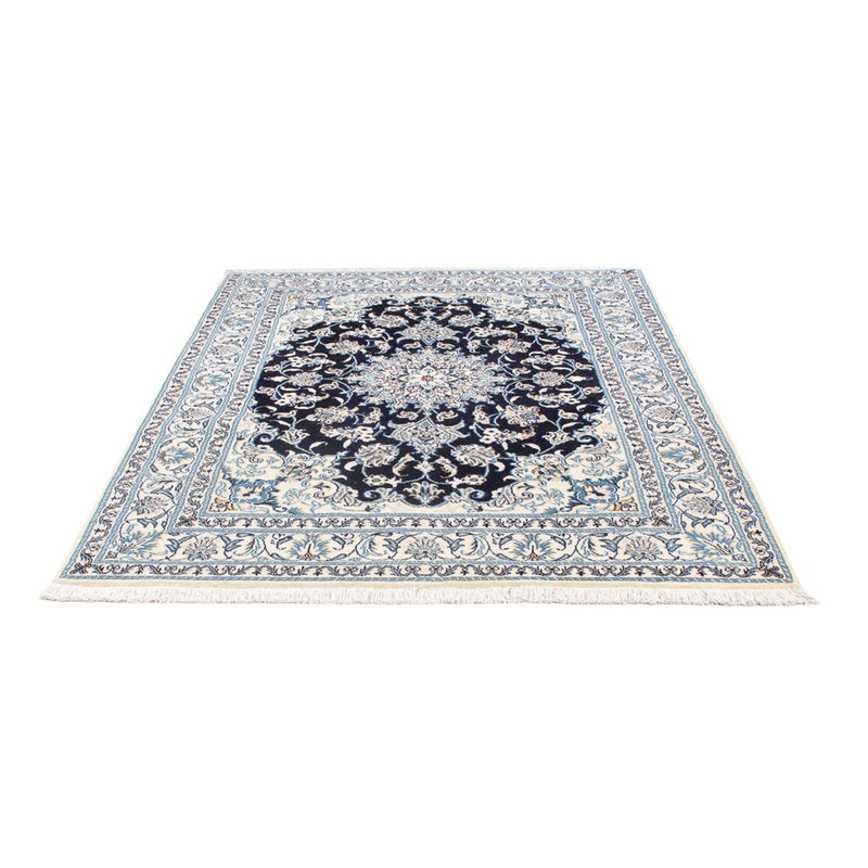 Perserteppich - Nain - Royal - 205 x 146 cm - dunkelblau