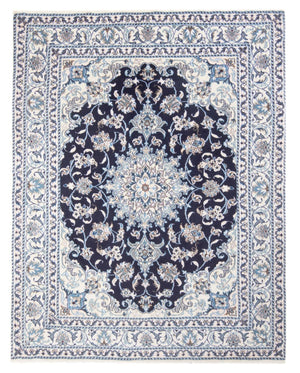 Perserteppich - Nain - Royal - 194 x 149 cm - dunkelblau