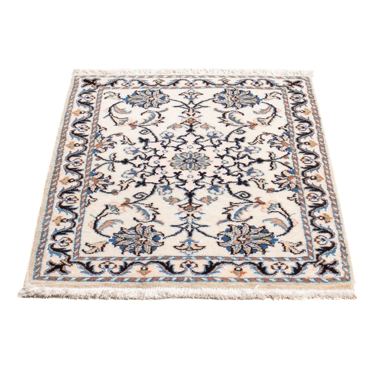 Perserteppich - Nain - Royal - 90 x 60 cm - creme