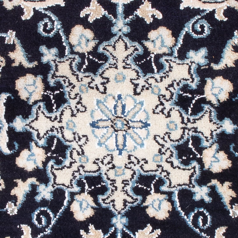 Perserteppich - Nain - Royal - 90 x 60 cm - dunkelblau