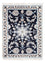 Perserteppich - Nain - Royal - 90 x 60 cm - dunkelblau
