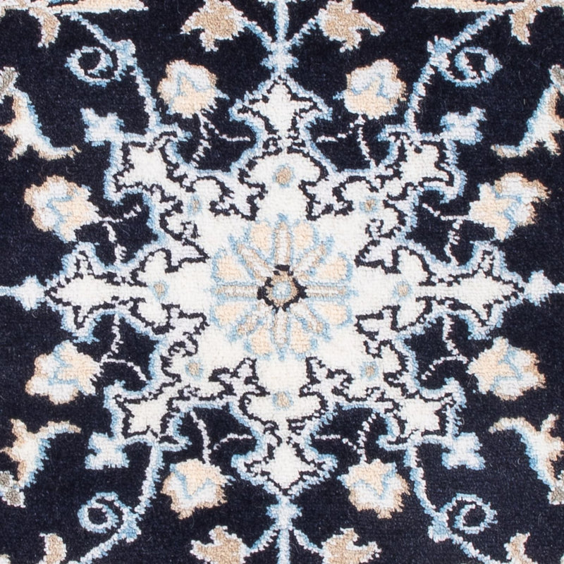 Perserteppich - Nain - Royal - 90 x 60 cm - dunkelblau