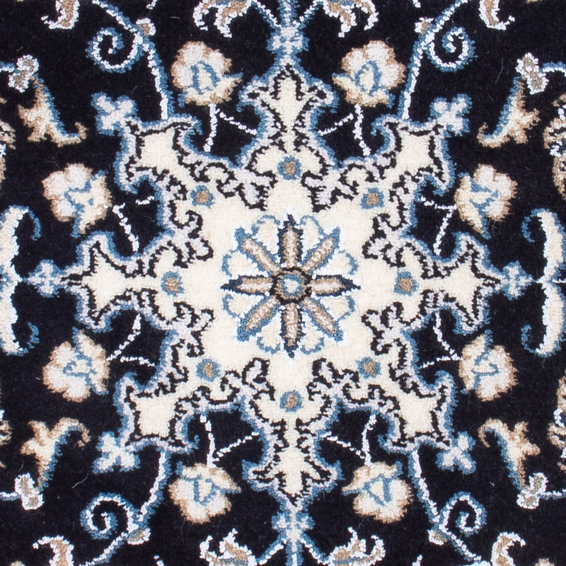 Perserteppich - Nain - Royal - 90 x 60 cm - dunkelblau