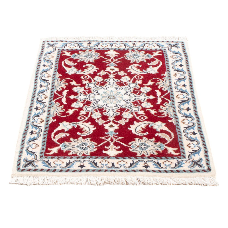 Perserteppich - Nain - Royal - 90 x 60 cm - rot
