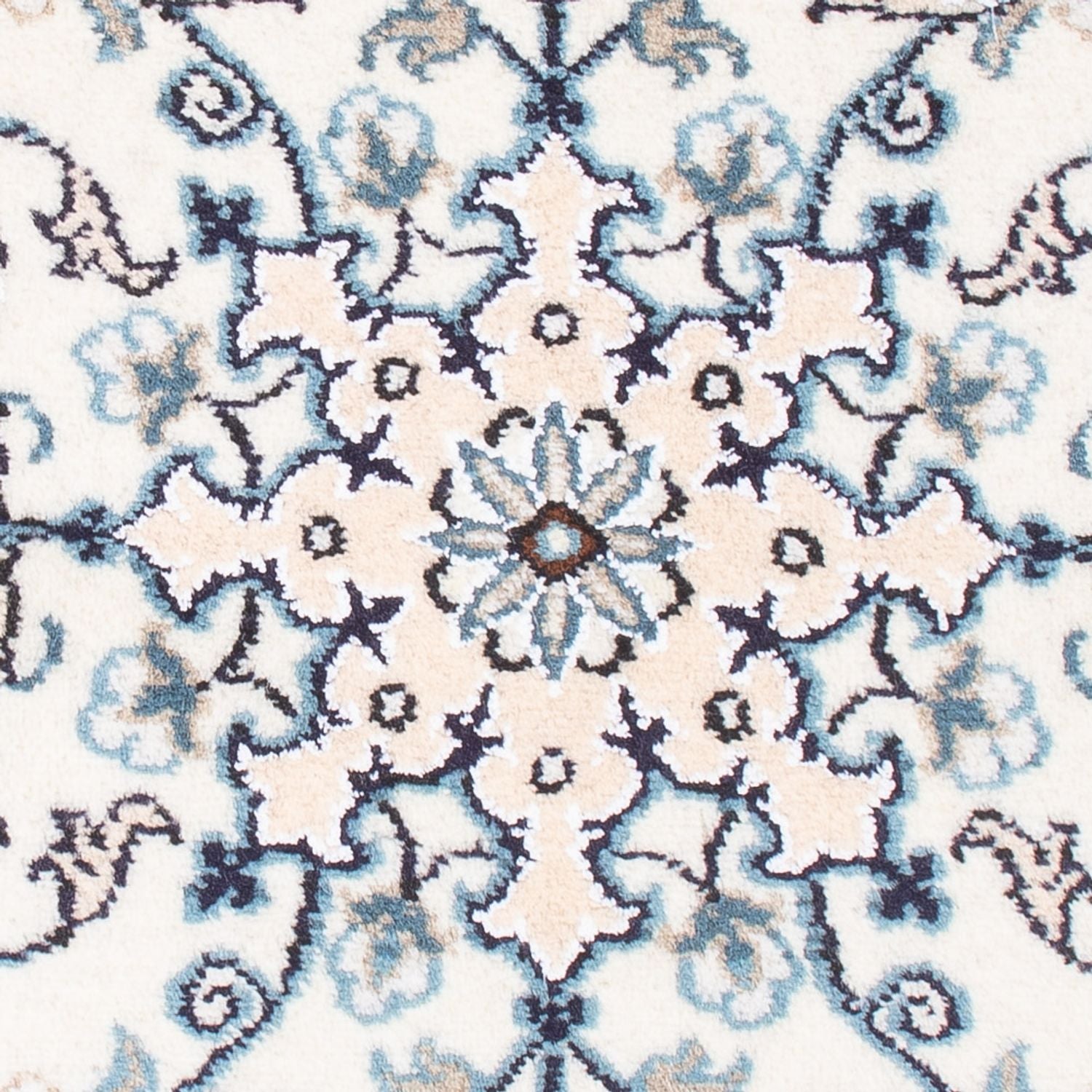 Perserteppich - Nain - Royal - 90 x 60 cm - creme