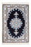 Perserteppich - Nain - Royal - 60 x 40 cm - dunkelblau