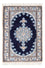 Perserteppich - Nain - Royal - 60 x 40 cm - dunkelblau