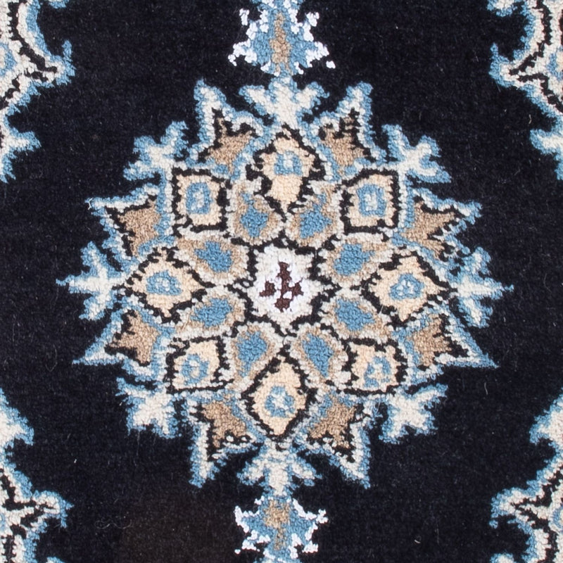 Perserteppich - Nain - Royal - 60 x 40 cm - dunkelblau