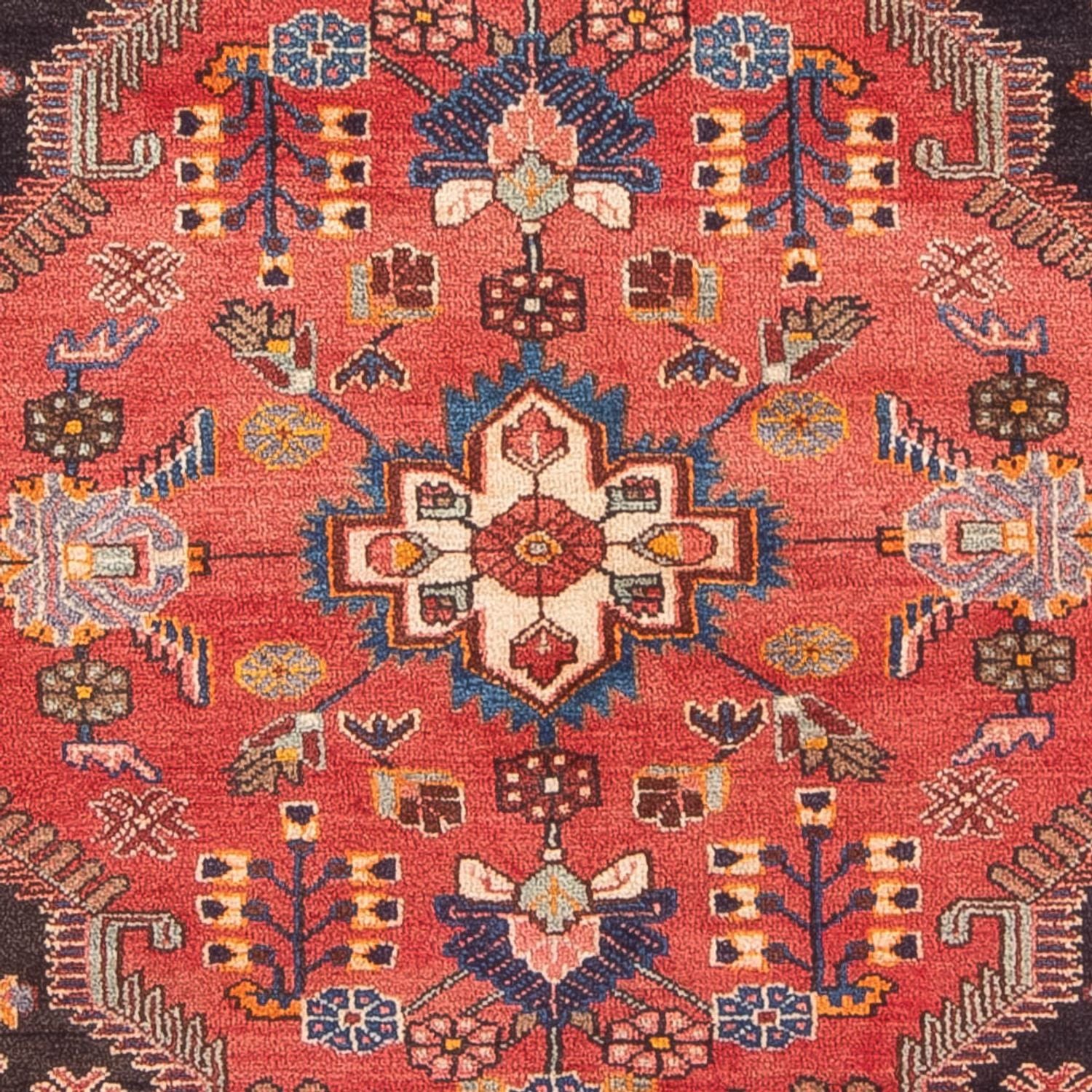 Perserteppich - Nomadic - 221 x 154 cm - hellrot