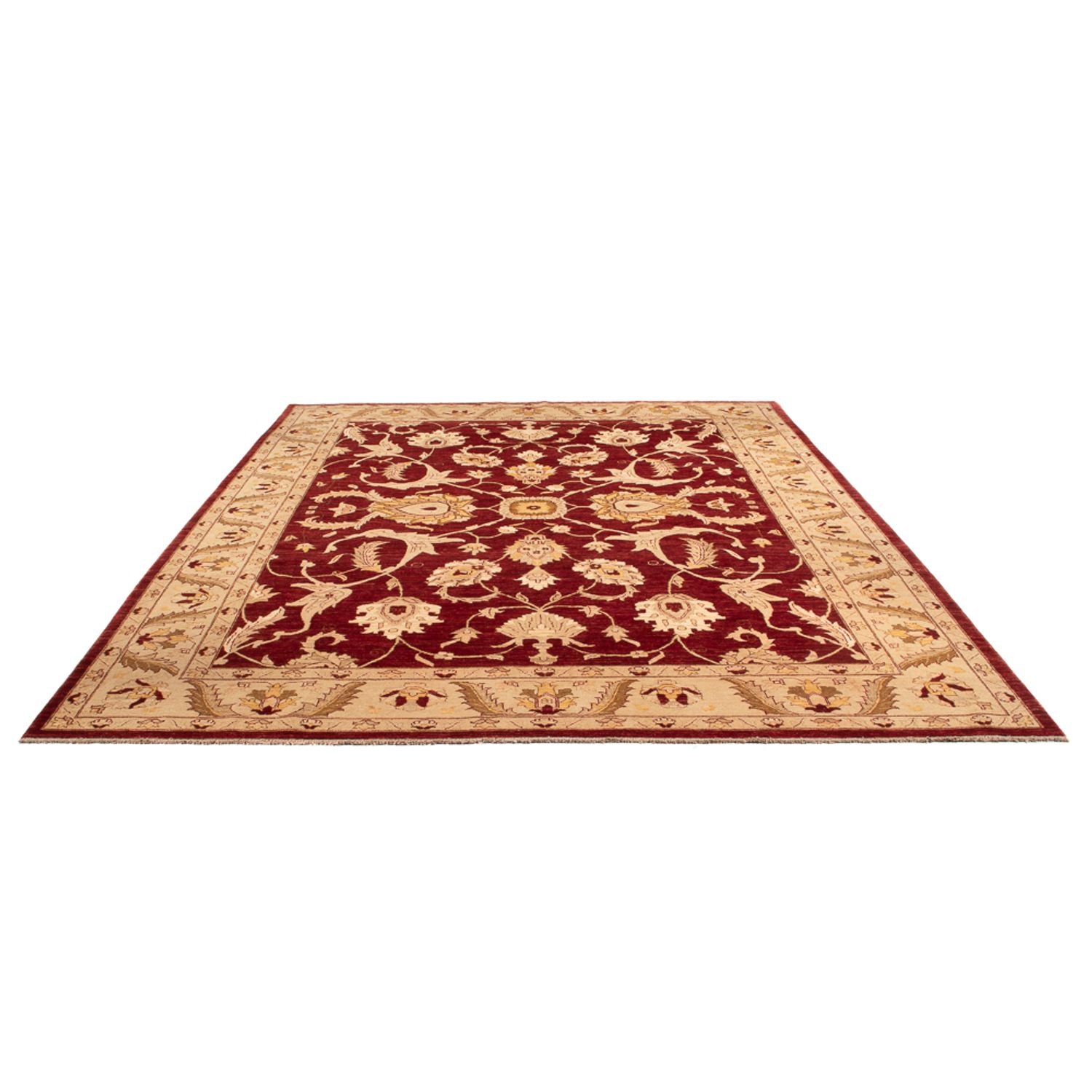 Ziegler Teppich - 371 x 298 cm - rot