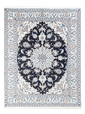 Perserteppich - Nain - Royal - 192 x 148 cm - dunkelblau
