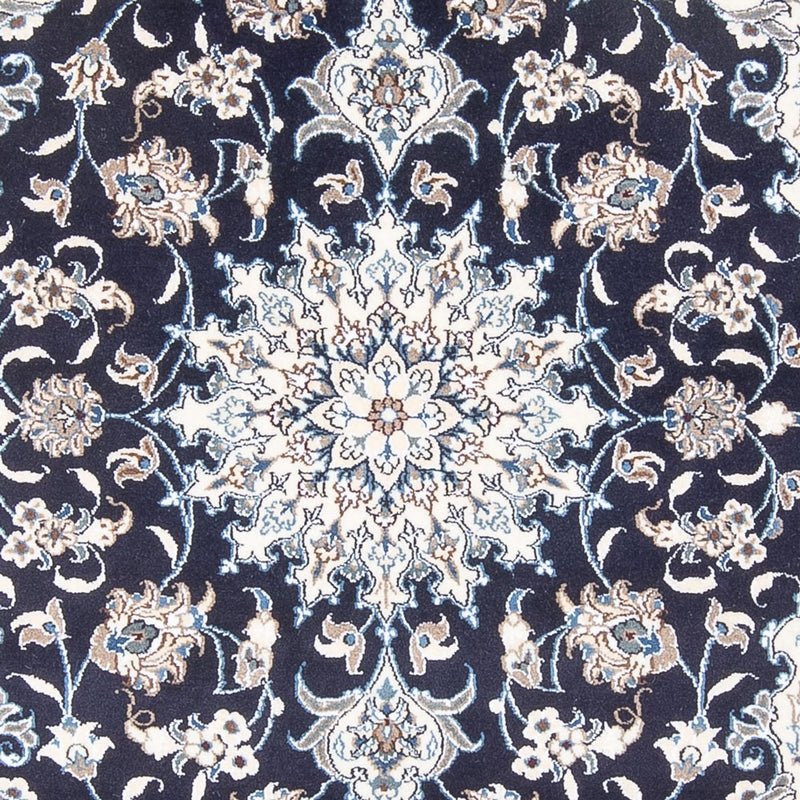 Perserteppich - Nain - Royal - 197 x 151 cm - dunkelblau