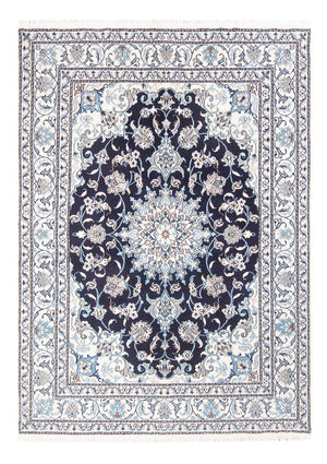 Perserteppich - Nain - Royal - 198 x 150 cm - dunkelblau