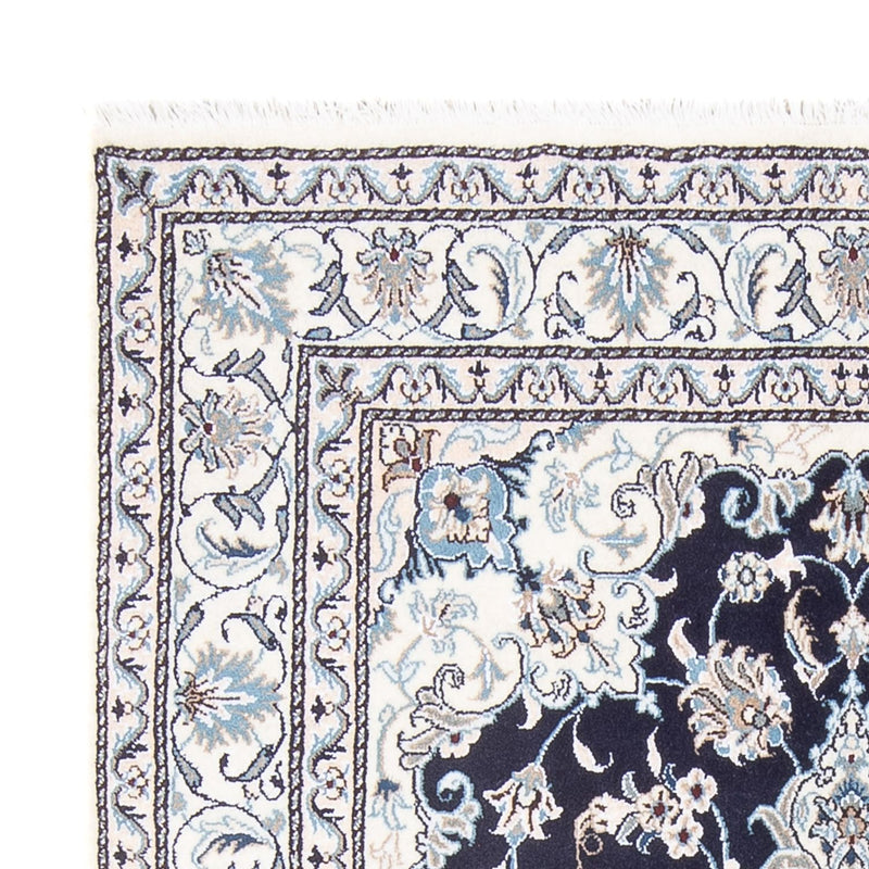 Perserteppich - Nain - Royal - 198 x 150 cm - dunkelblau