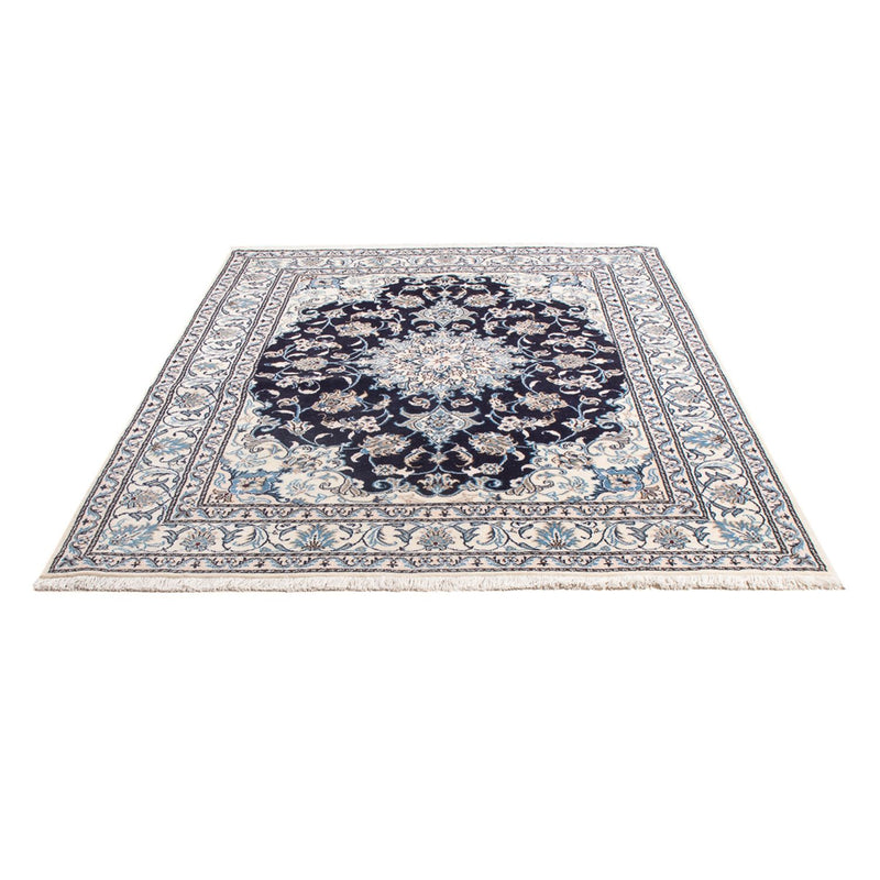 Perserteppich - Nain - Royal - 198 x 150 cm - dunkelblau