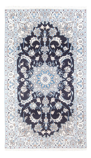 Perserteppich - Nain - 200 x 115 cm - dunkelblau
