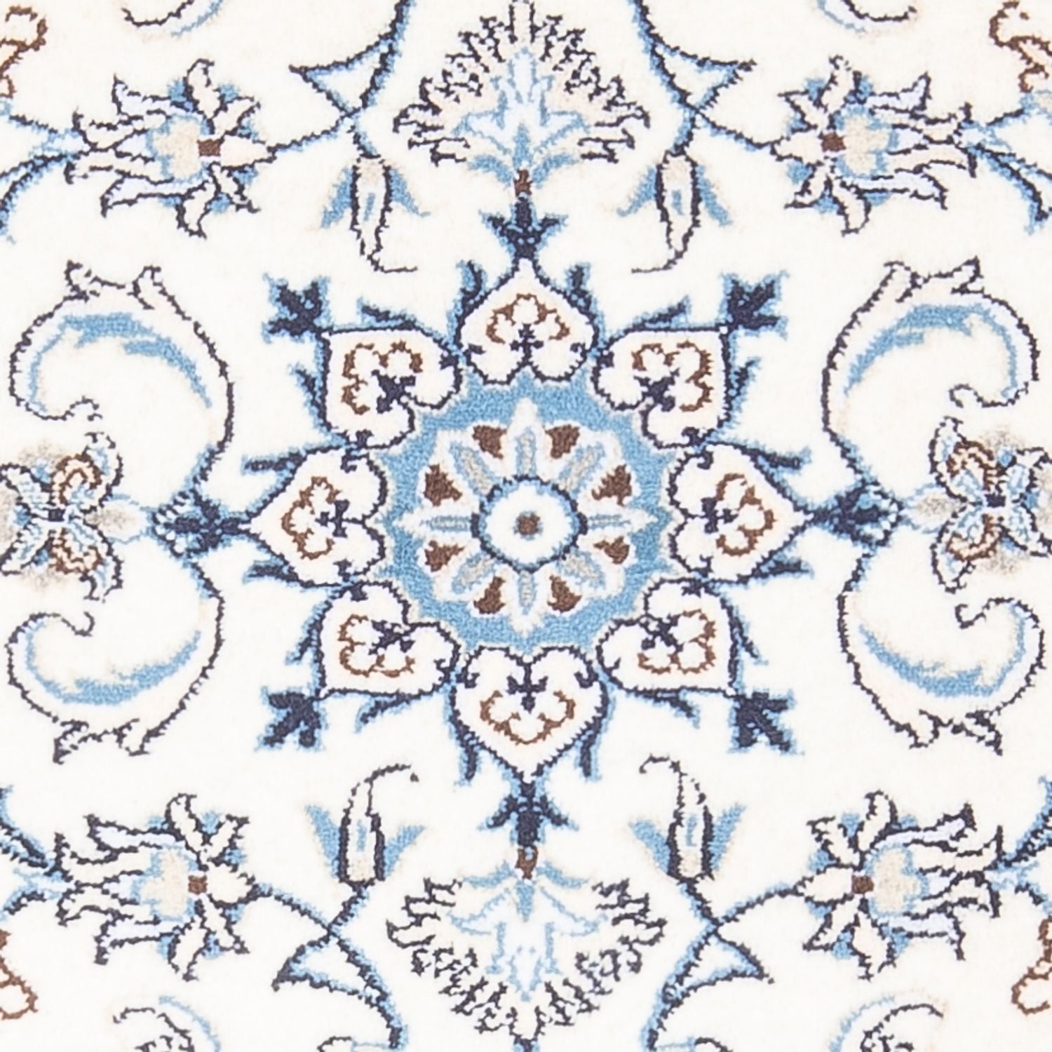 Perserteppich - Nain - 132 x 70 cm - creme