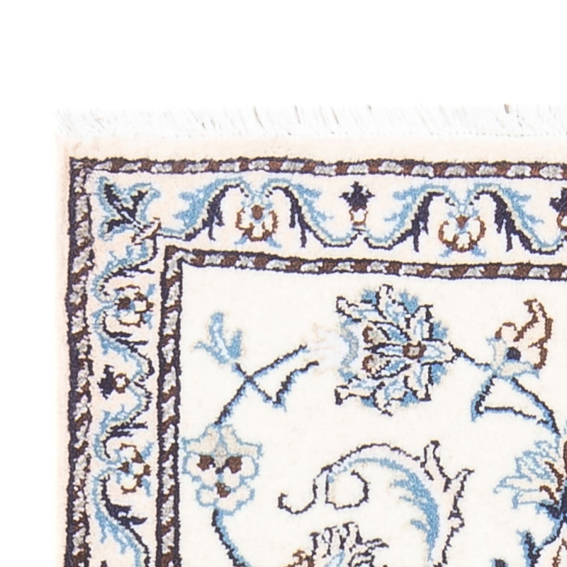 Perserteppich - Nain - 132 x 70 cm - creme