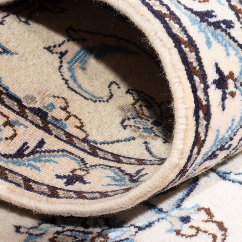 Perserteppich - Nain - 132 x 70 cm - creme