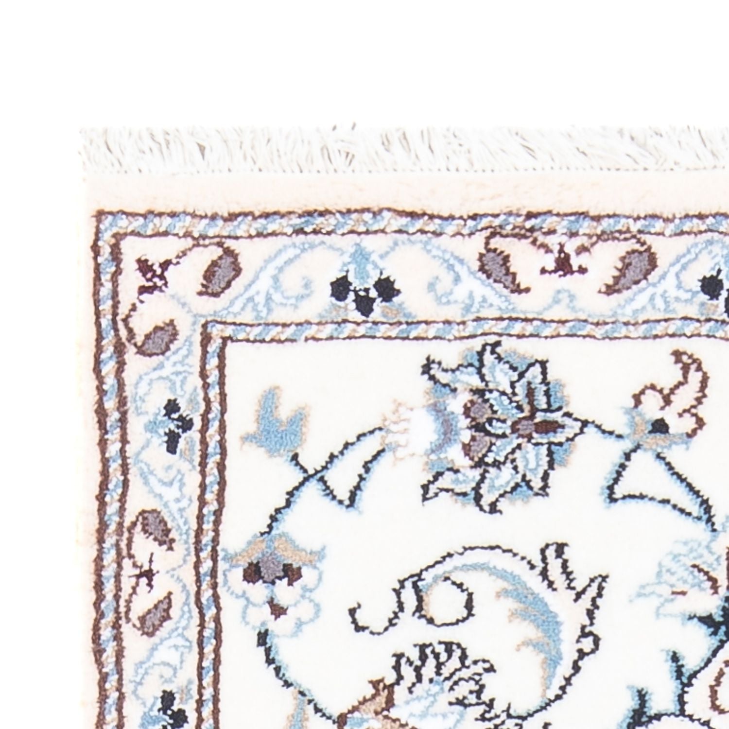 Perserteppich - Nain - 140 x 70 cm - creme