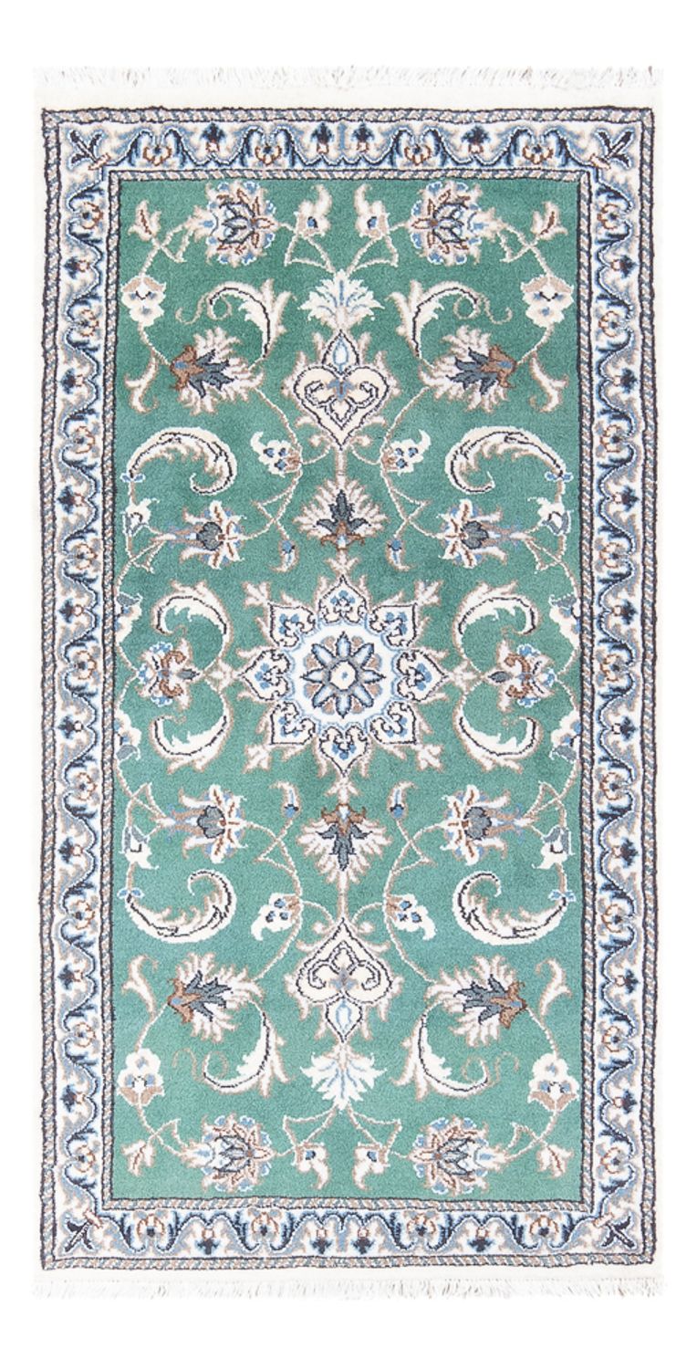 Perserteppich - Nain - 140 x 70 cm - grün