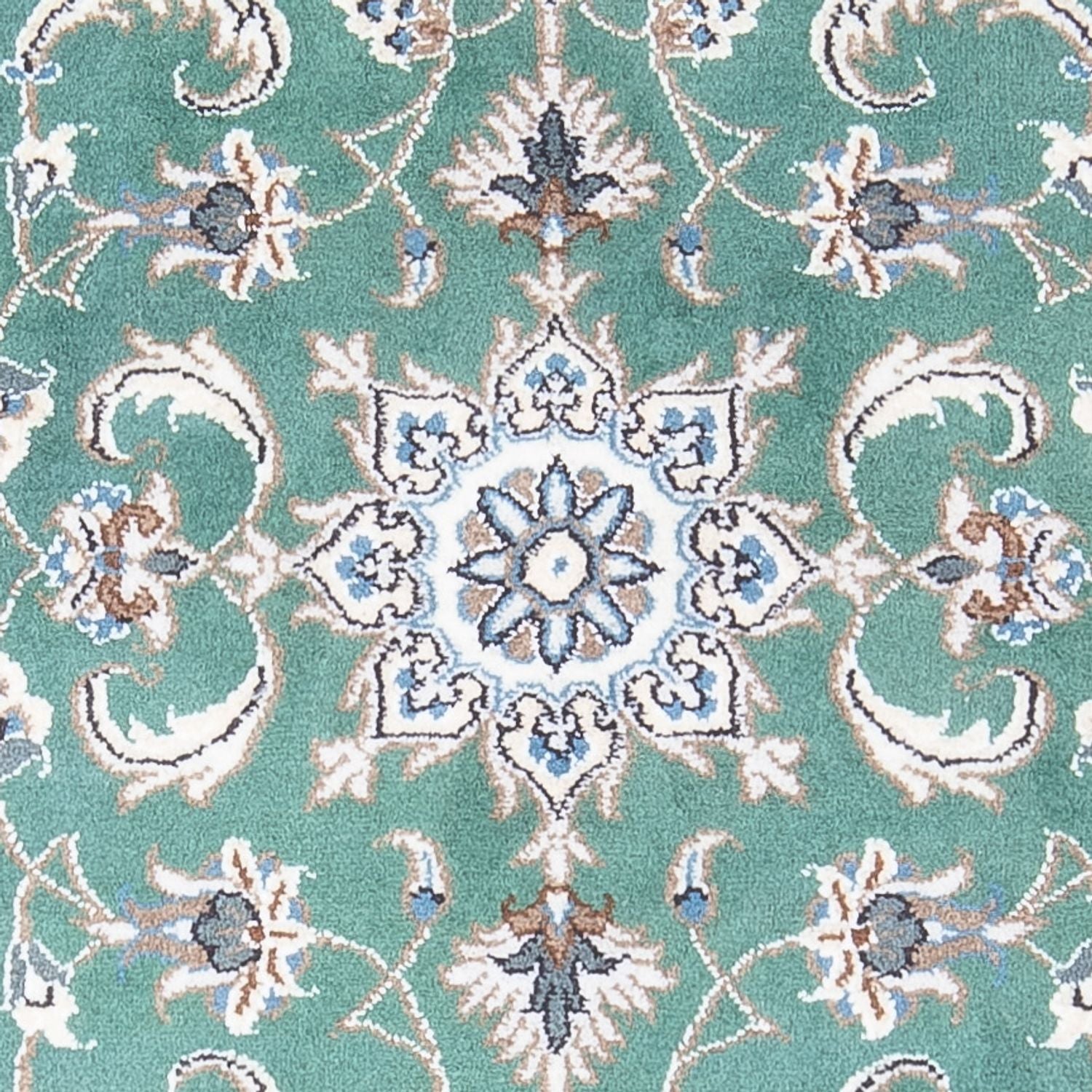 Perserteppich - Nain - 140 x 70 cm - grün