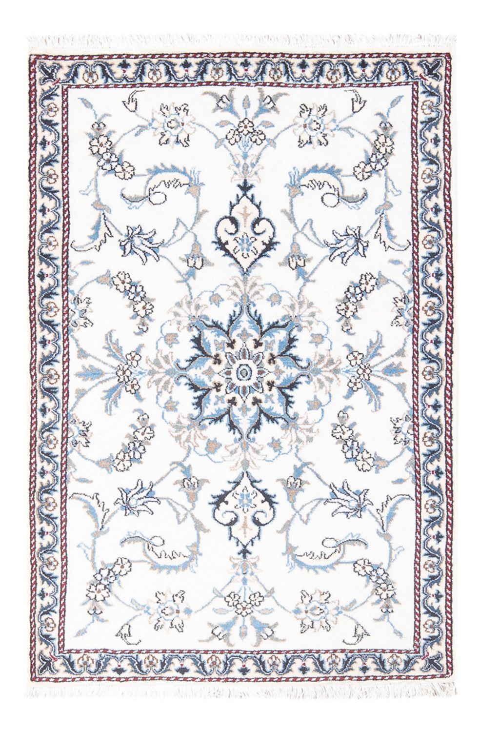 Perserteppich - Nain - 137 x 88 cm - creme