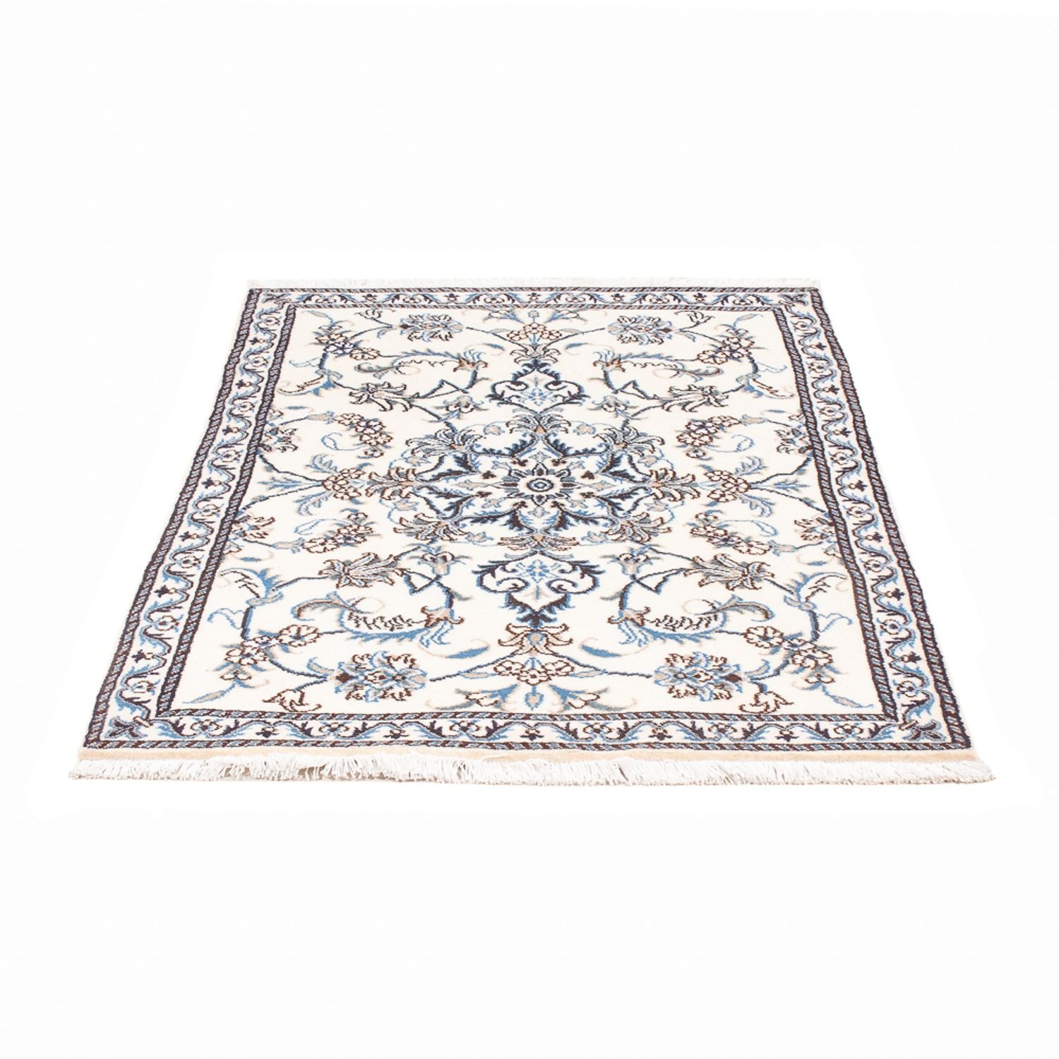 Perserteppich - Nain - 130 x 86 cm - creme