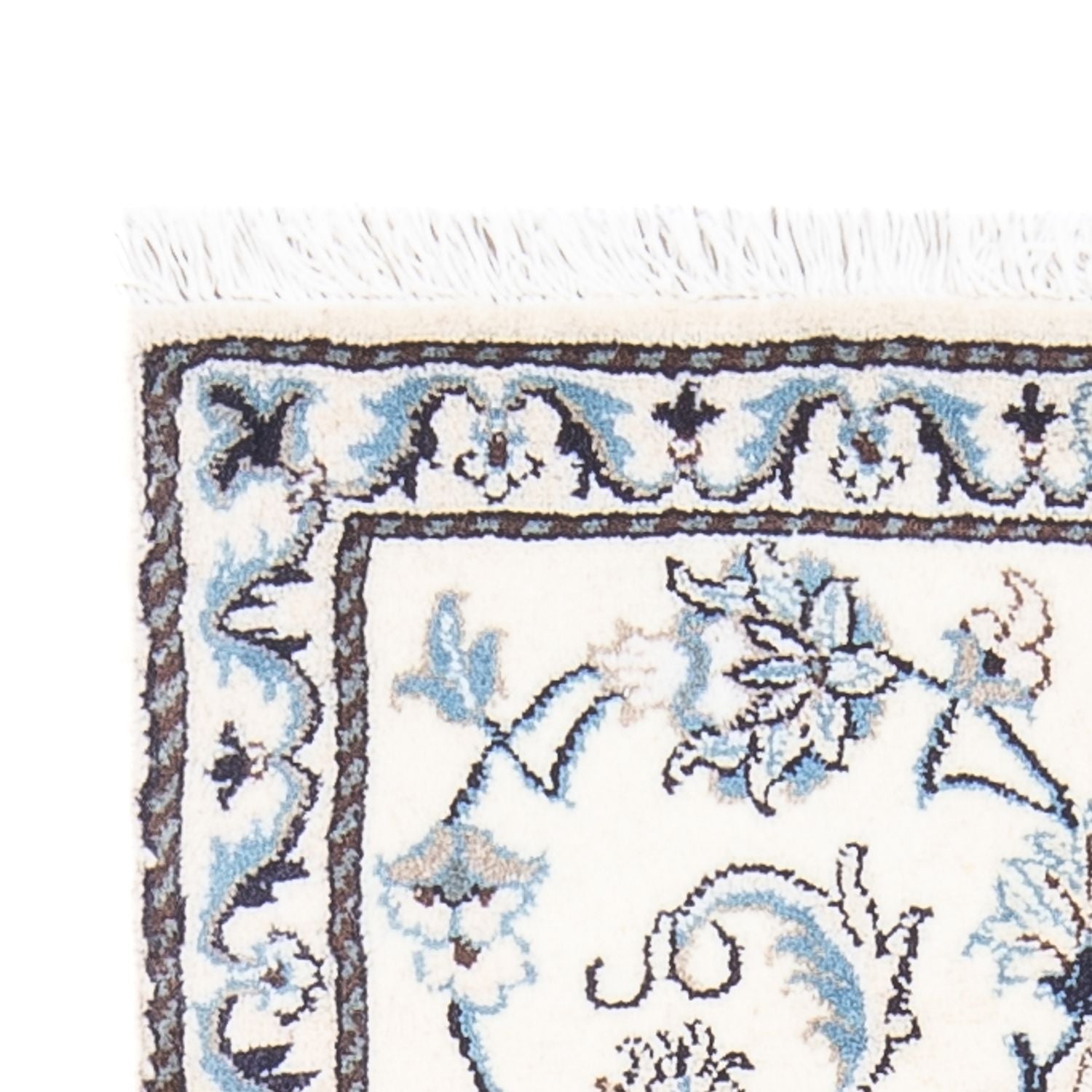 Perserteppich - Nain - 134 x 70 cm - creme