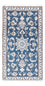 Perserteppich - Nain - 136 x 70 cm - blau