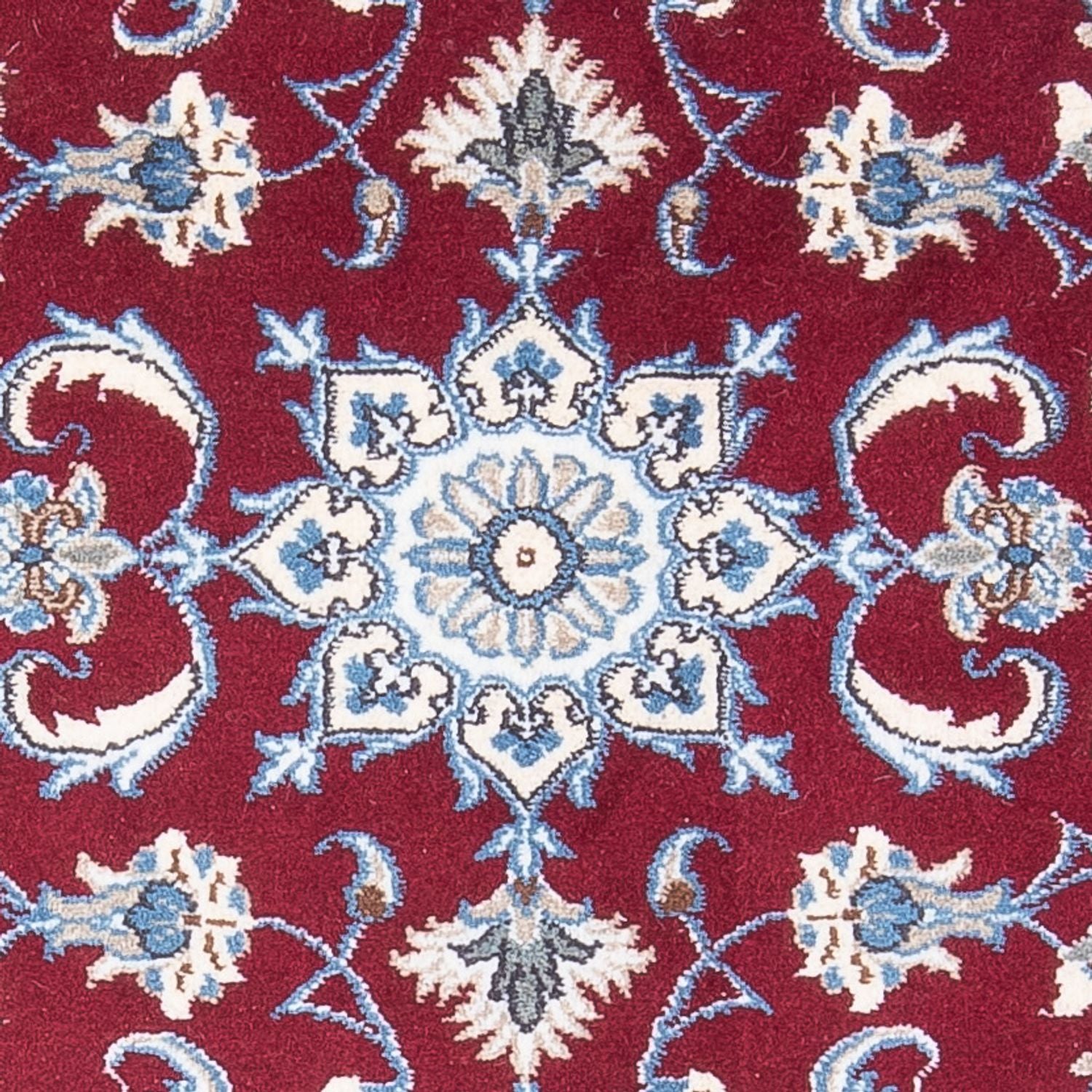 Perserteppich - Nain - 134 x 69 cm - rot