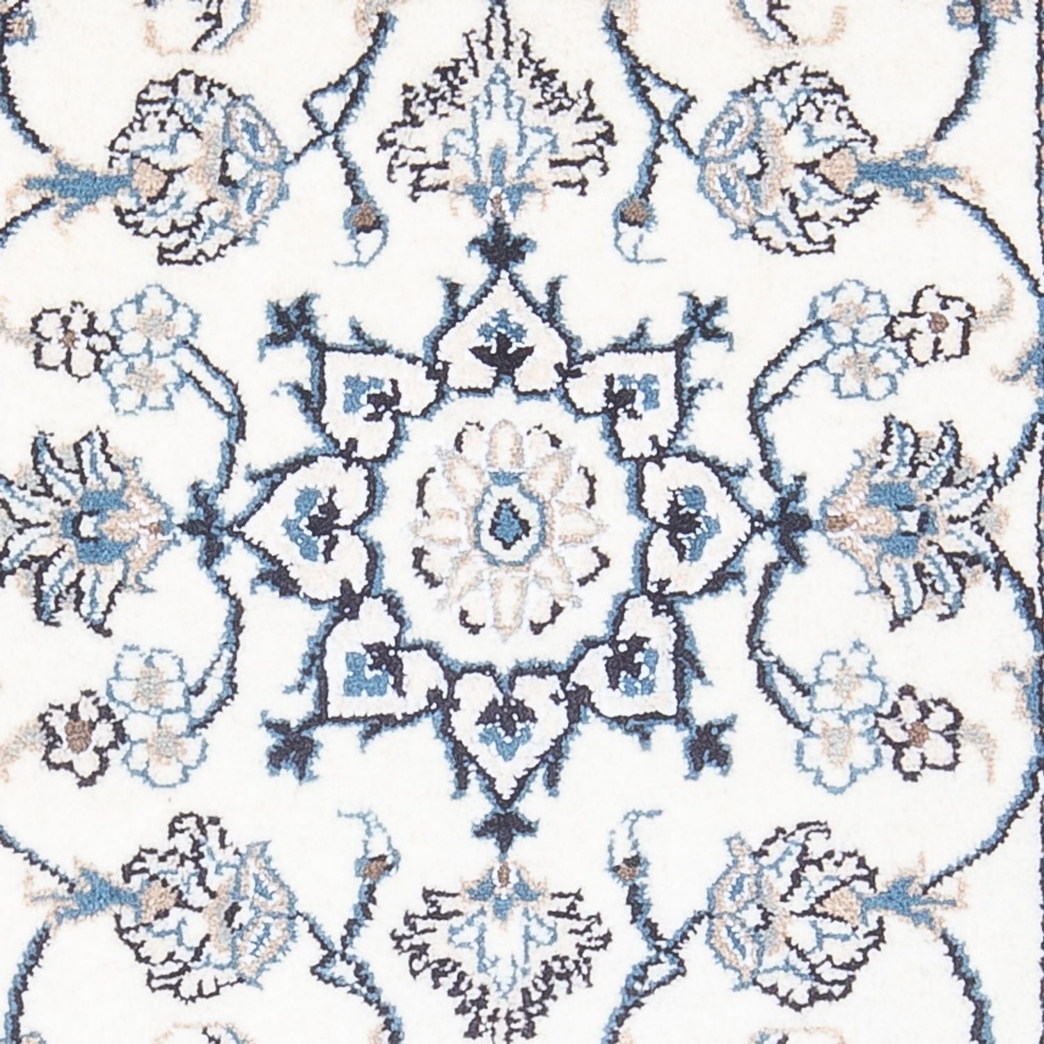 Perserteppich - Nain - 141 x 67 cm - creme