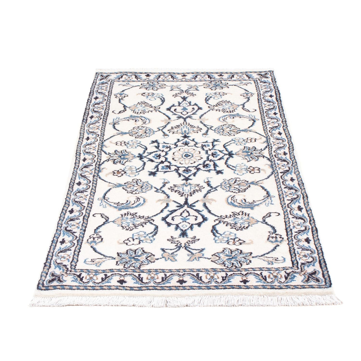 Perserteppich - Nain - 141 x 67 cm - creme