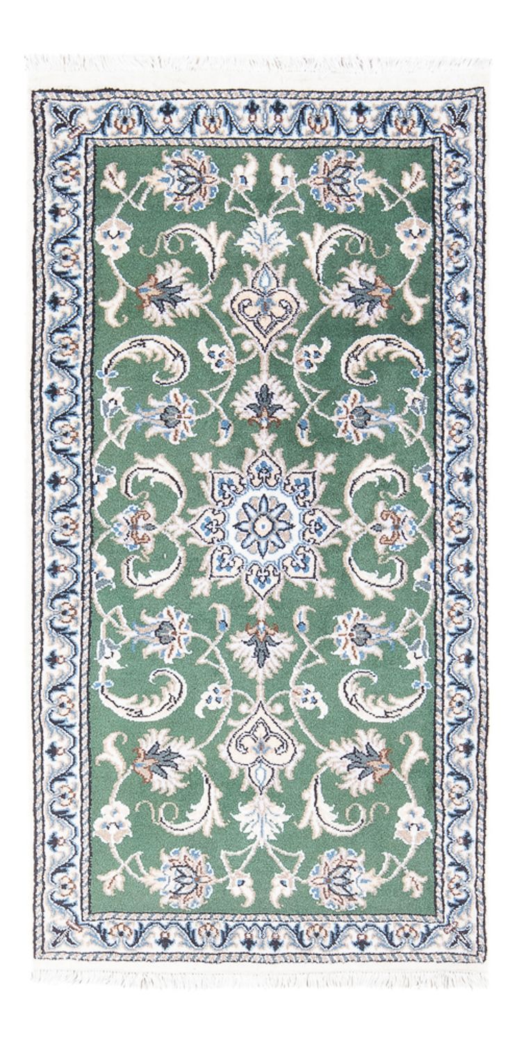 Perserteppich - Nain - 138 x 70 cm - grün