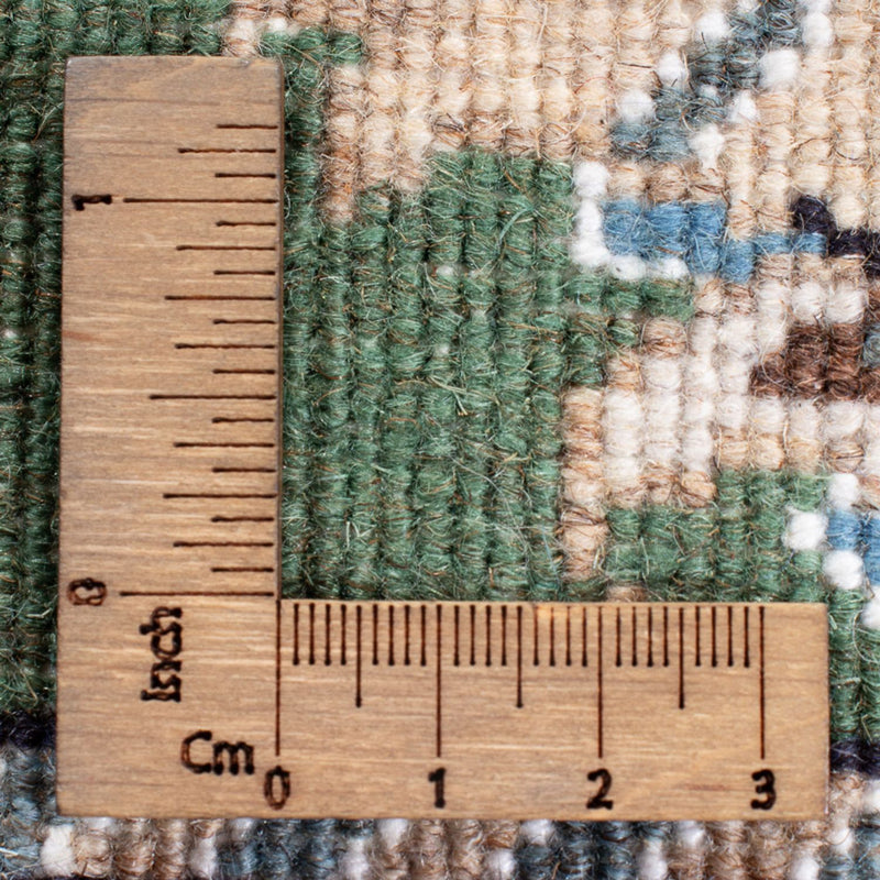 Perserteppich - Nain - 138 x 70 cm - grün