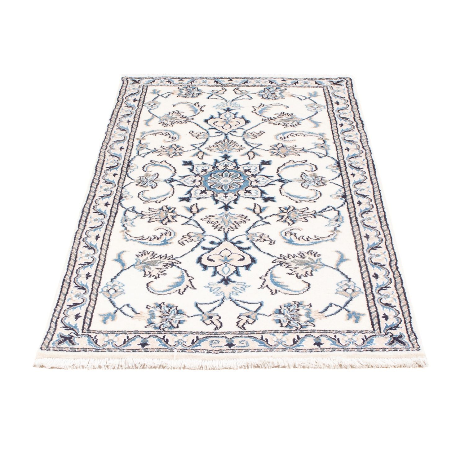 Perserteppich - Nain - 137 x 89 cm - creme