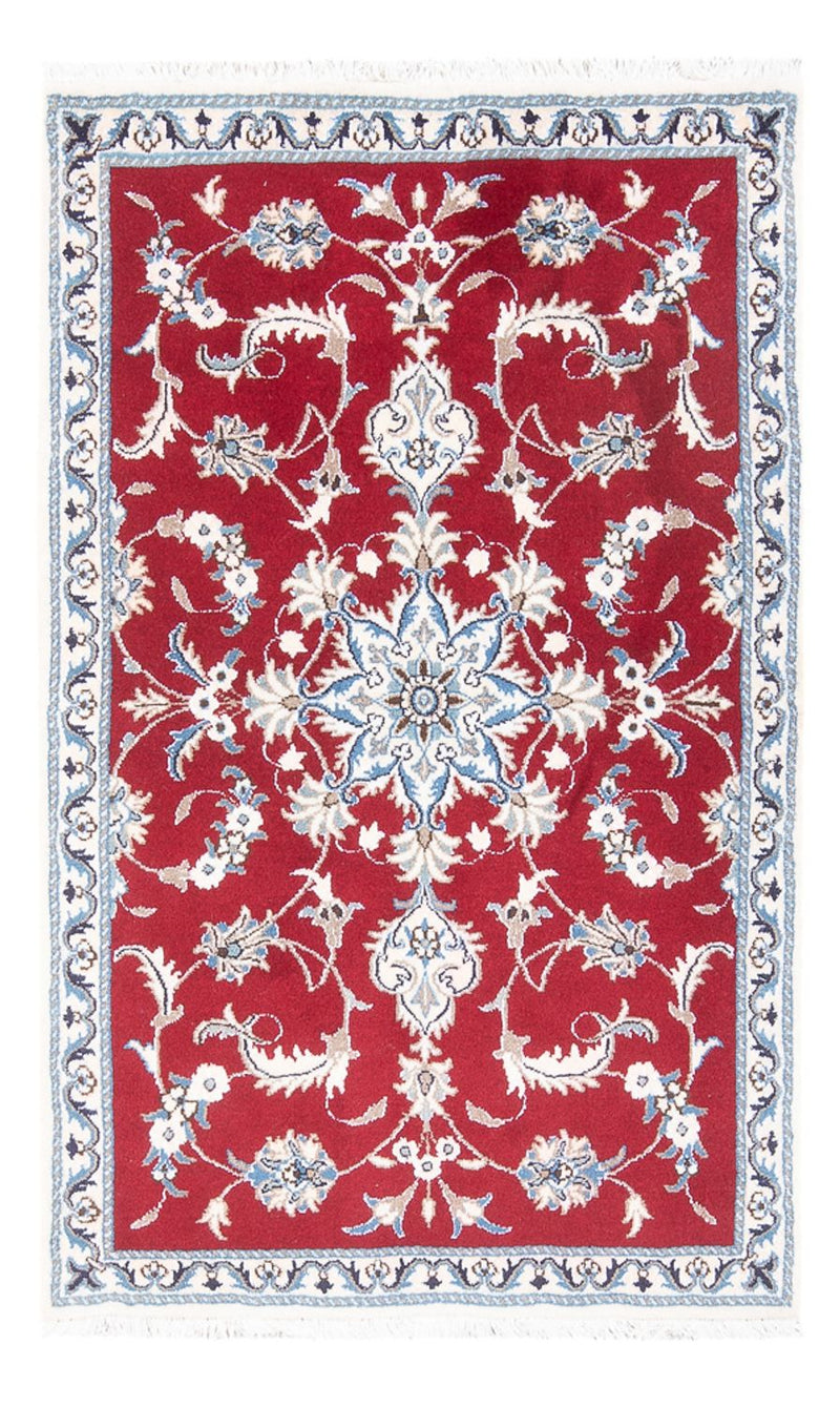 Perserteppich - Nain - 138 x 87 cm - rot