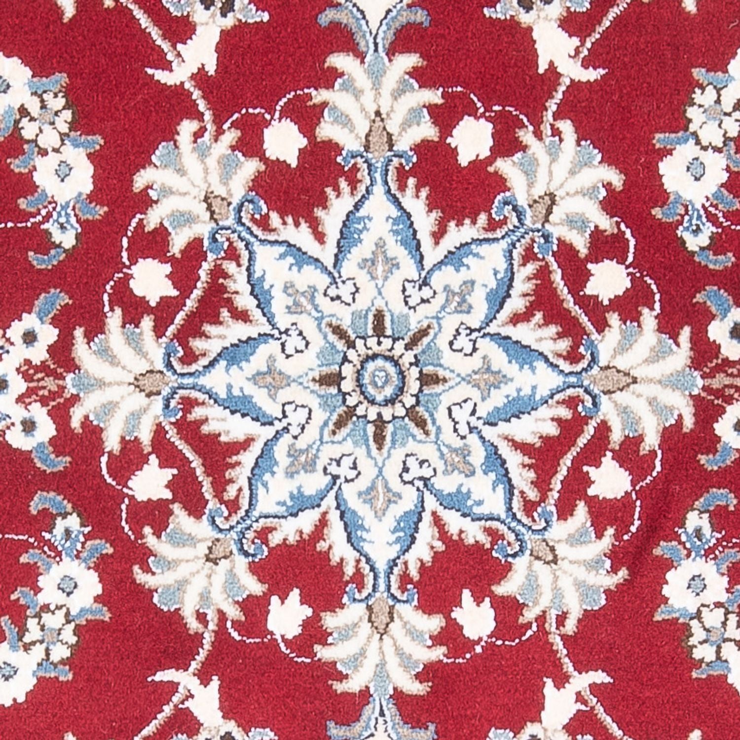 Perserteppich - Nain - 138 x 87 cm - rot