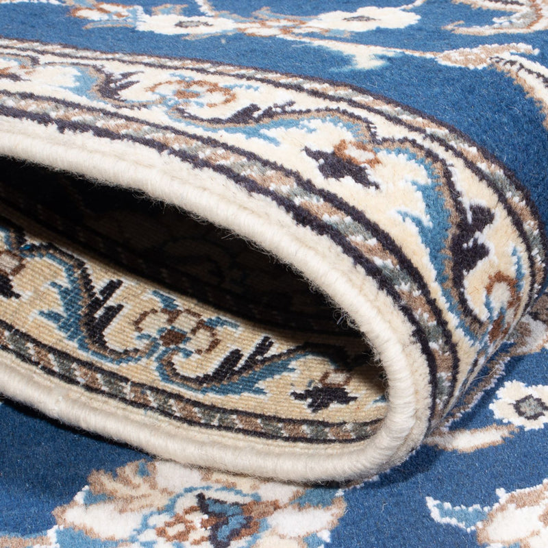 Perserteppich - Nain - 135 x 89 cm - blau