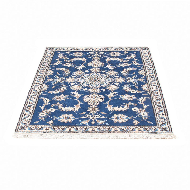 Perserteppich - Nain - 135 x 89 cm - blau