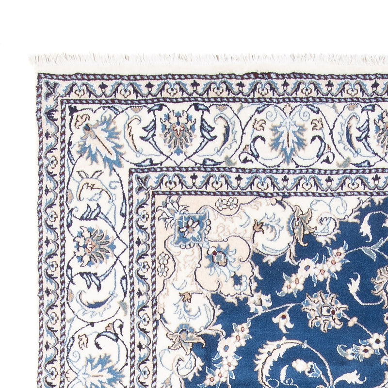 Perserteppich - Nain - 302 x 196 cm - blau