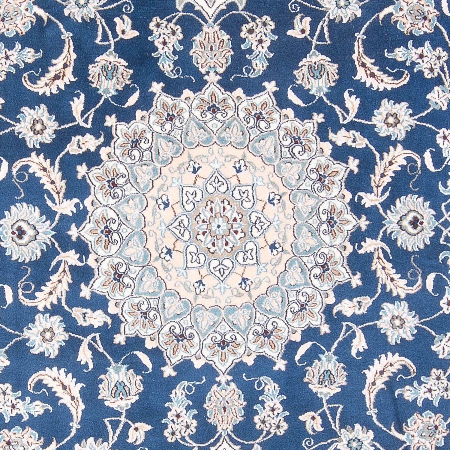 Perserteppich - Nain - 302 x 195 cm - blau